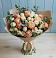 Букет цветов из: Альстромерии и Розы в Цветово 1-ом
