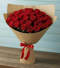 Букет Красные розы Милано в Цветово 1-ом