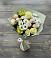 Букет цветов из: Альстромерии, Розы и Хризантемы в Цветово 1-ом