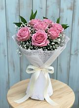 Букет цветов из:  Розы в Цветово 1-ом