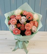 Букет цветов из:  Розы в Цветово 1-ом