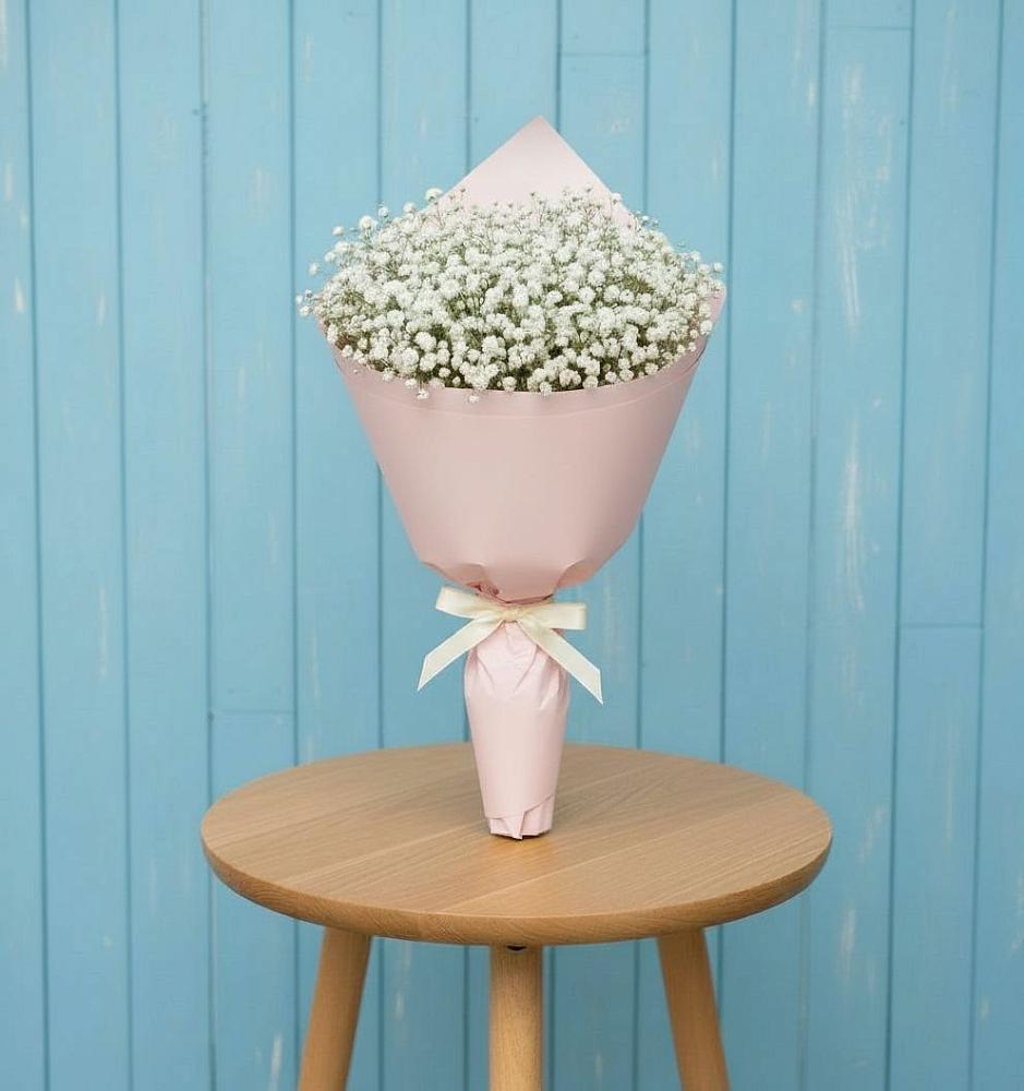 Букет цветов из: Гипсофила в Цветово 1-ом