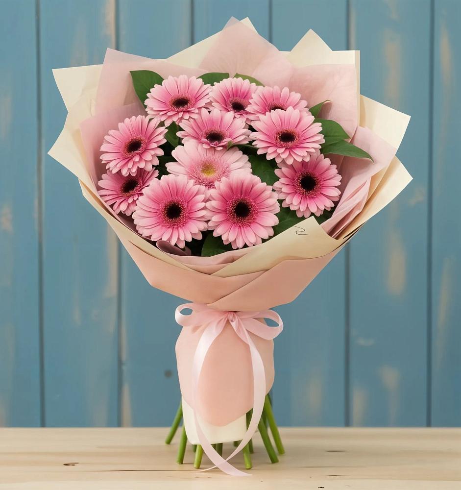 Букет цветов из: Герберы в Цветово 1-ом