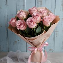 Букет цветов из:  Розы в Цветово 1-ом
