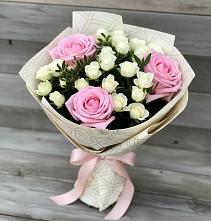 Букет цветов из:  Розы в Цветово 1-ом
