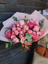 Букет цветов из:  Розы в Цветово 1-ом
