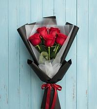 Букет цветов из:  Розы в Цветово 1-ом