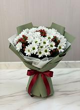 Букет цветов из:  Хризантемы в Цветово 1-ом