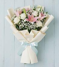 Букет цветов из:  Лилии в Цветово 1-ом