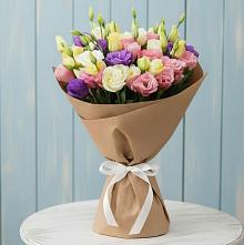 Букет цветов из:  Лизиантусы в Цветово 1-ом
